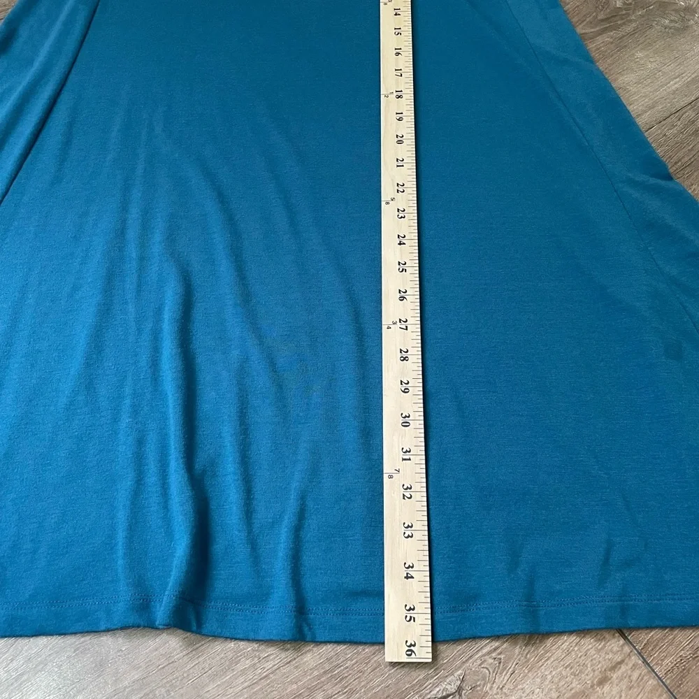 Old Navy Bundle Of 2 Jersey Knit Dresses ~ Teal & Coral ~ Women’s Size Large - Picture 15 of 16